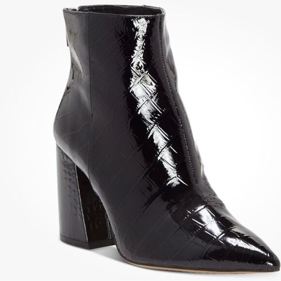 Vince Camuto Women's Benedie Pointed Toe Fashion Booties Black Size 8 Medium - Picture 1 of 8